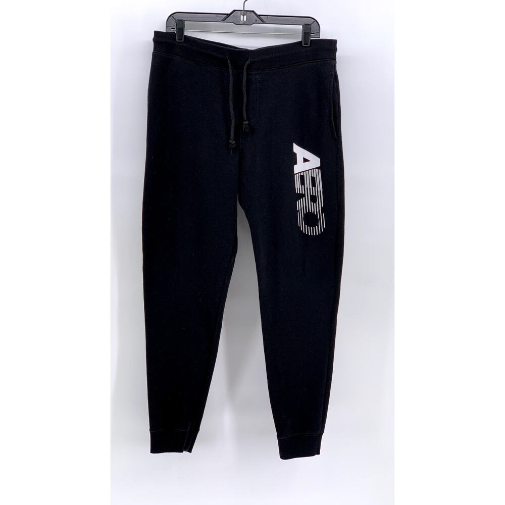 AEROPOSTALE Women's Black Logo Casual Sweatpants SZ M